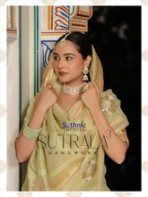 Sethnic Sarees Combine The Delicate Texture Of Tissue With The Natural Strength Of Linen